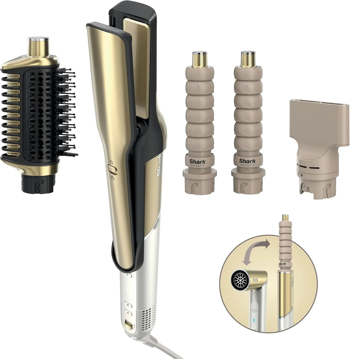 Shark Glam Straight  Waves multistyler HD6041SEU