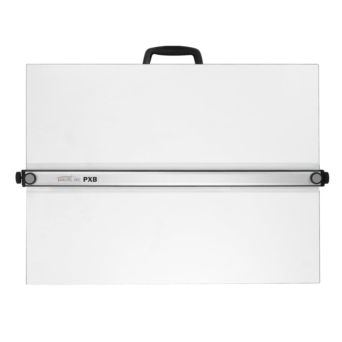 Pacific Arc Table Top Drawing Board with Parallel Bar, White, 24 inches by 36 inches