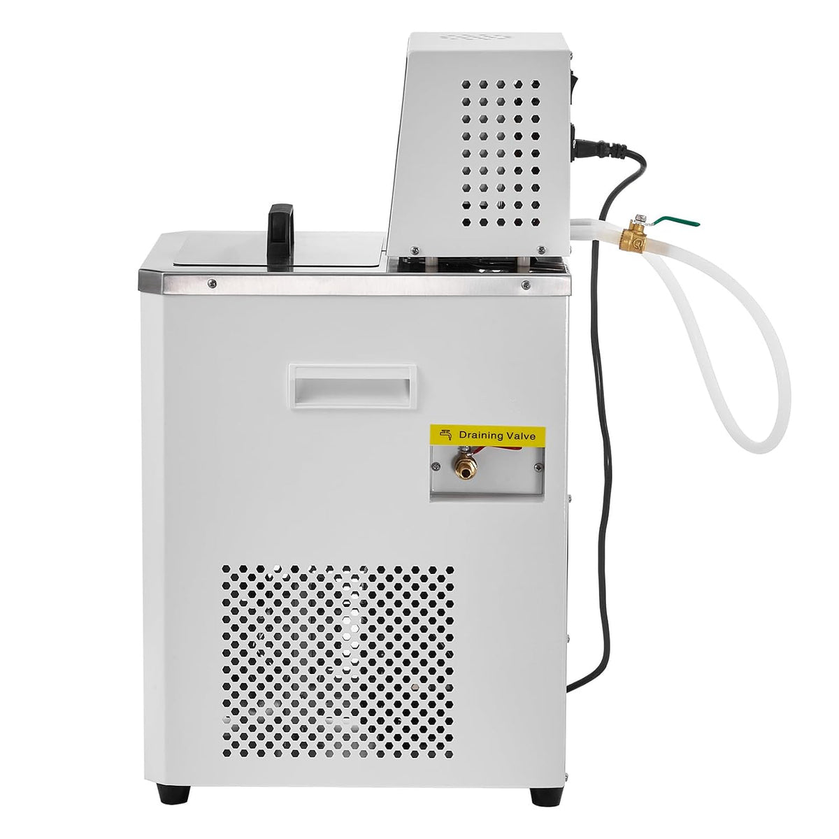 VEVOR Laboratory Chiller Circulator, -20â ~100â Circulator Pump Chiller, 6L Chiller Lab Low Temperature Cooling Liquid, LCD Display, 304 Stainless Steel Water Bath Recirculating Water Cooling