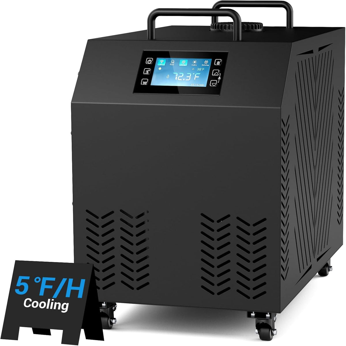 1HP Cold Plunge Chiller for Ice Bath Tub, Pool & Aquarium Heater, 10000 BTU