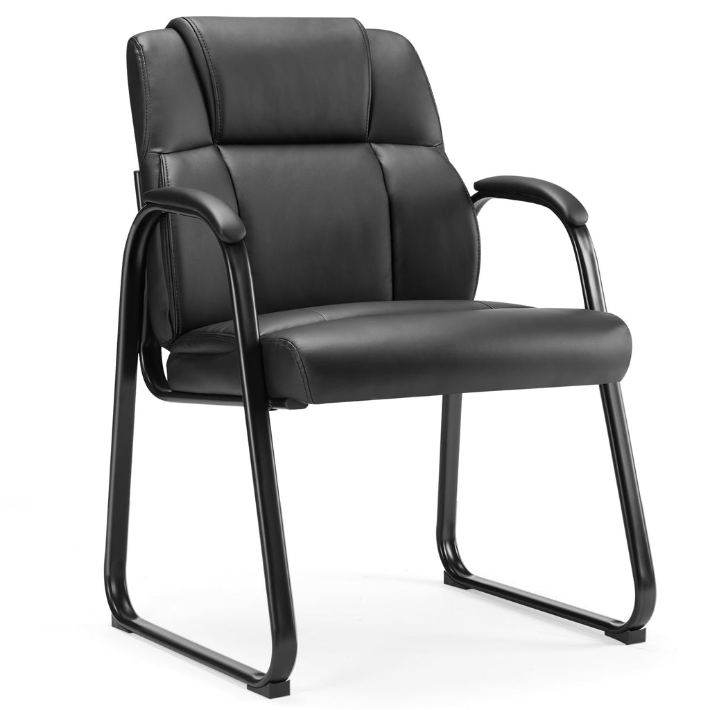 Sweetcrispy Waiting Room Chairs Set of 2, Office Guest Chair for Reception