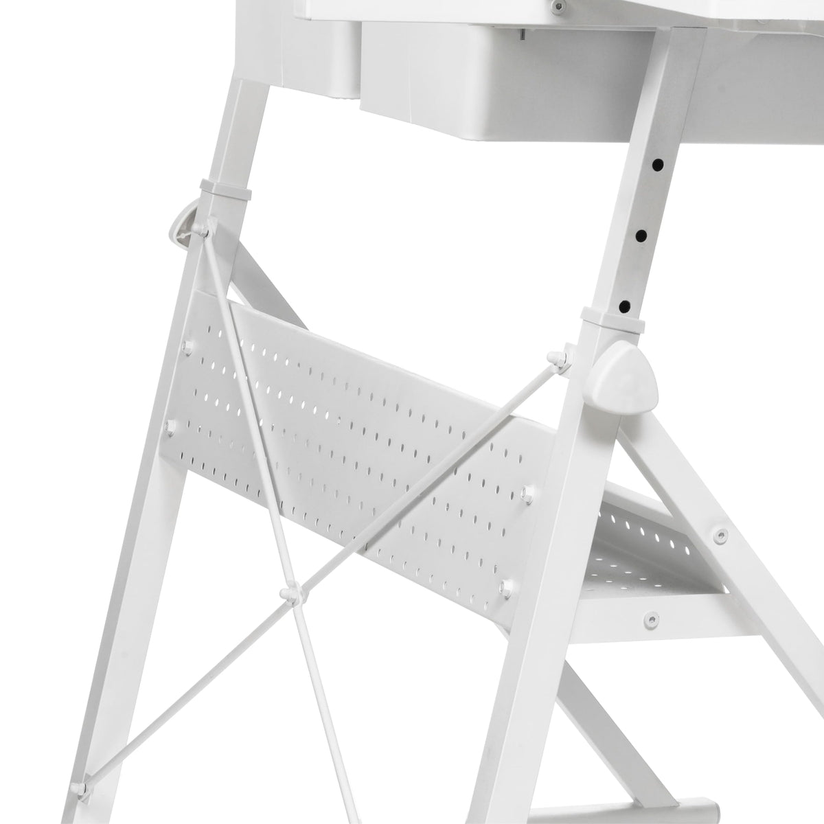 Artist's Loft Artist Table - Glass-Top Table for Drafting, Drawing, Sketching, Painting, and Arts & Crafts - 1 Pack