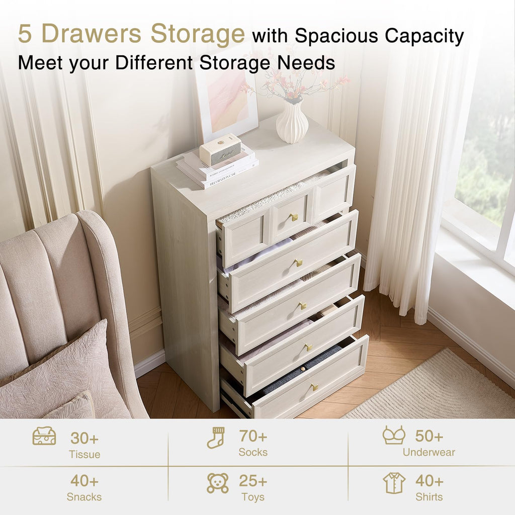 3 Drawers Nightstand Set of 2 W/Charging Station, 30.7" W King Size Bedside Table with 3 Drawers, Accent End Table W/Large Storage, Modern Wood Side Table for Bedroom,Office (2 Pieces, Gray Black)