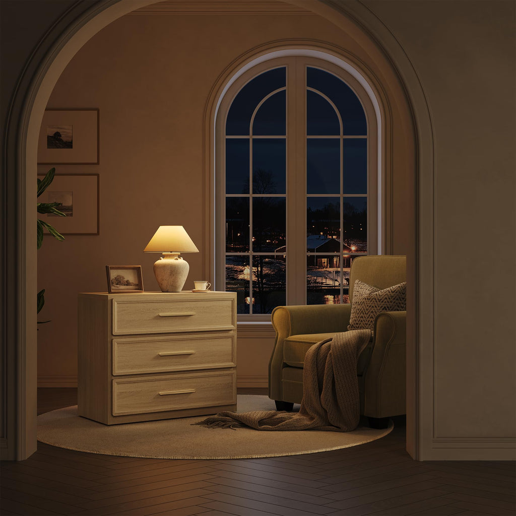 SICOTAS Oversized Night Stand Set 2 for Bedroom 31.3" Bedside Table