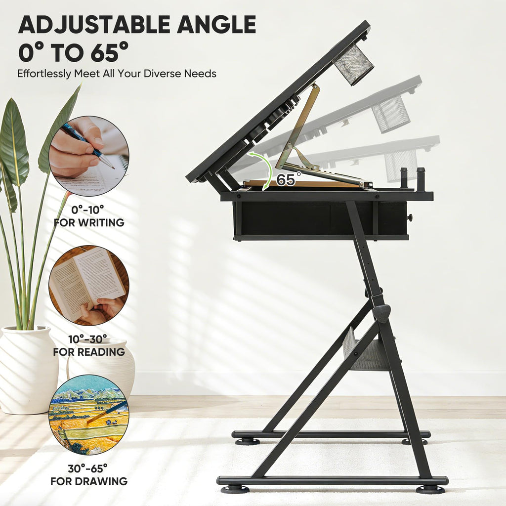 Magshion Drafting Table Adjustable Drawing Table