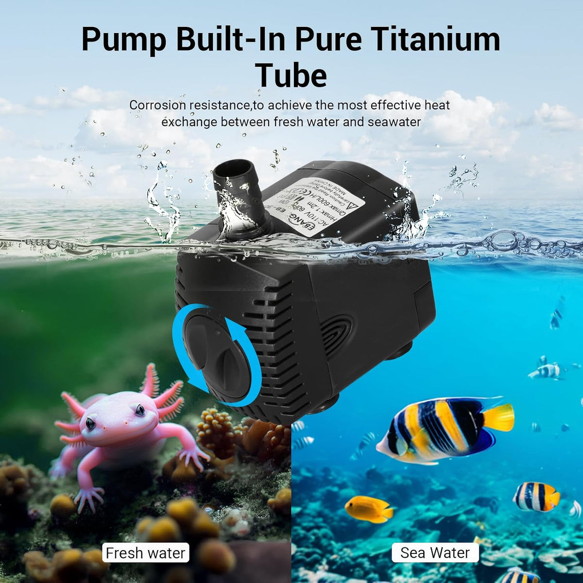 Water Chiller for Aquarium, Hydroponics