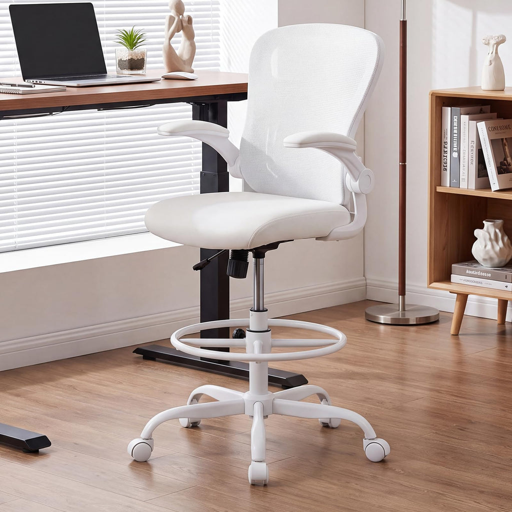Ergonomic Drafting Chair, Tall Office Chair for Standing Desk