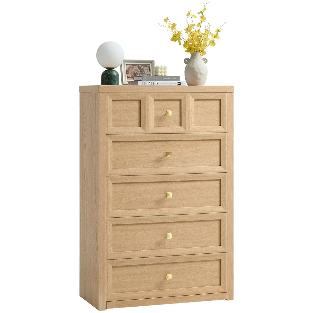3 Drawers Nightstand Set of 2 W/Charging Station, 30.7" W King Size Bedside Table with 3 Drawers, Accent End Table W/Large Storage, Modern Wood Side Table for Bedroom,Office (2 Pieces, Gray Black)