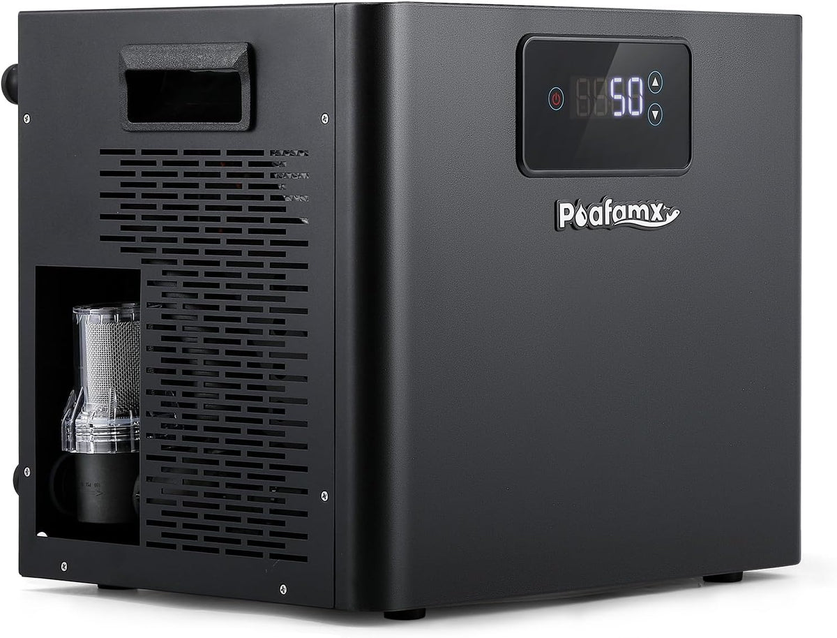 Poafamx 1/3 HP Water Chiller for Ice Bath with Built-in Filter & Water Pump