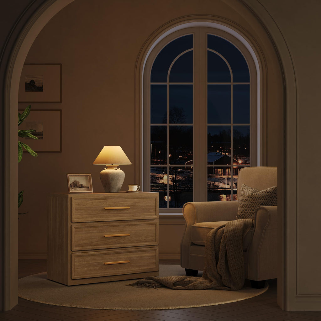 SICOTAS Oversized Night Stand Set 2 for Bedroom 31.3" Bedside Table
