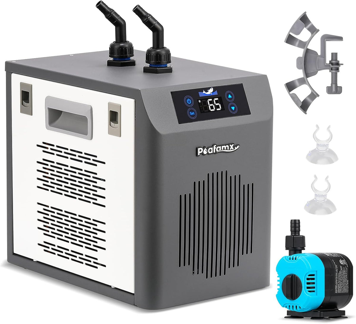 [New Upgrade] Poafamx Aquarium Chiller 42Gal Water Chiller for Fish Tank