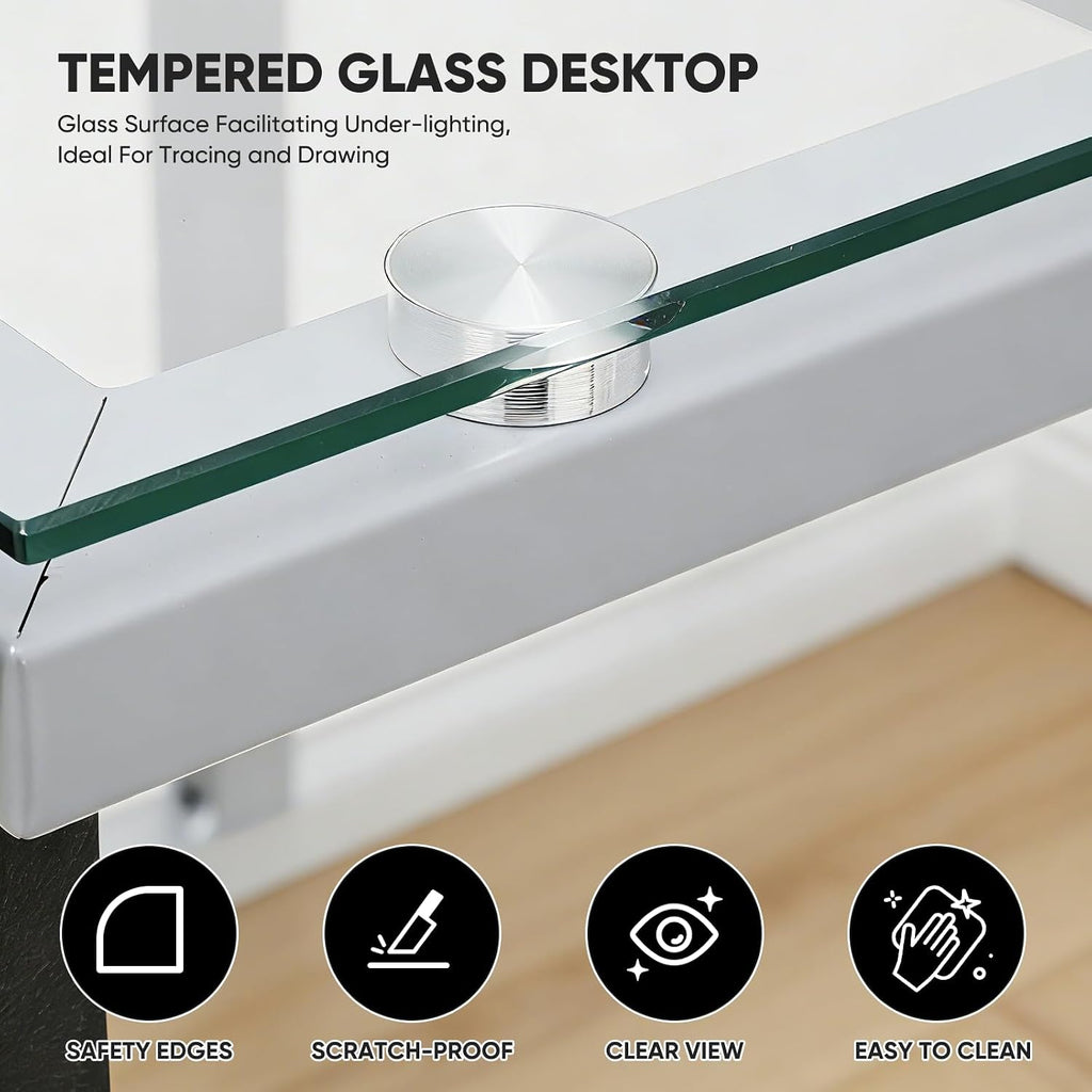 Magshion Drafting Table Adjustable Drawing Table