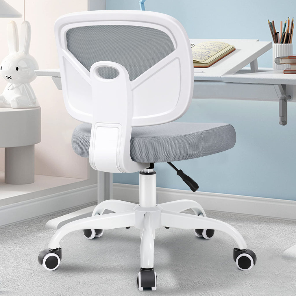 Primy Tall Drafting Desk Chair - Armless, Adjustable Height, Mesh Back, Rolling, Standing Desk Chair for Art Room, Office or Home (Black)