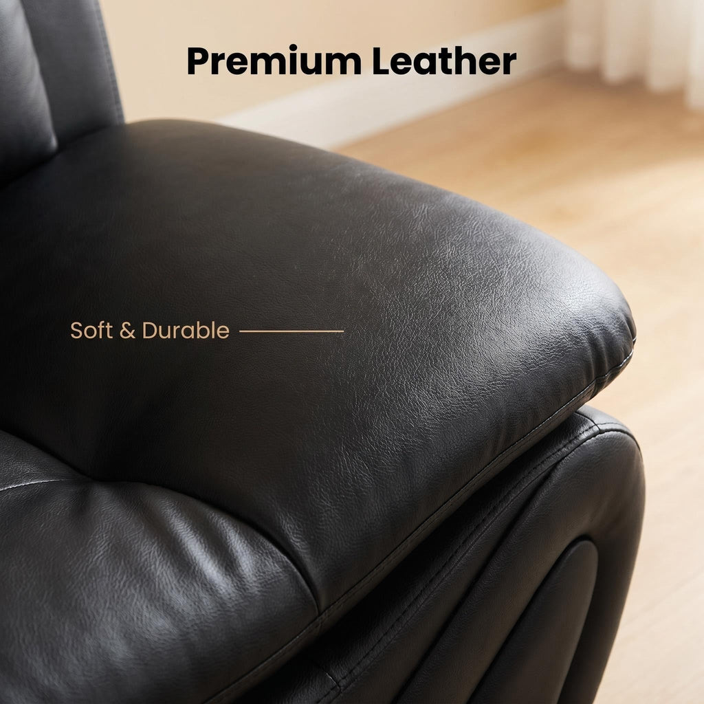 Modern Faux Leather Sofa Set â 3-Piece Living Room Couch with Chrome Legs & Padded Armrests â Includes 1-Seater, 2-Seater & 3-Seater â Contemporary Lounge Furniture for Home & Office (Brown)