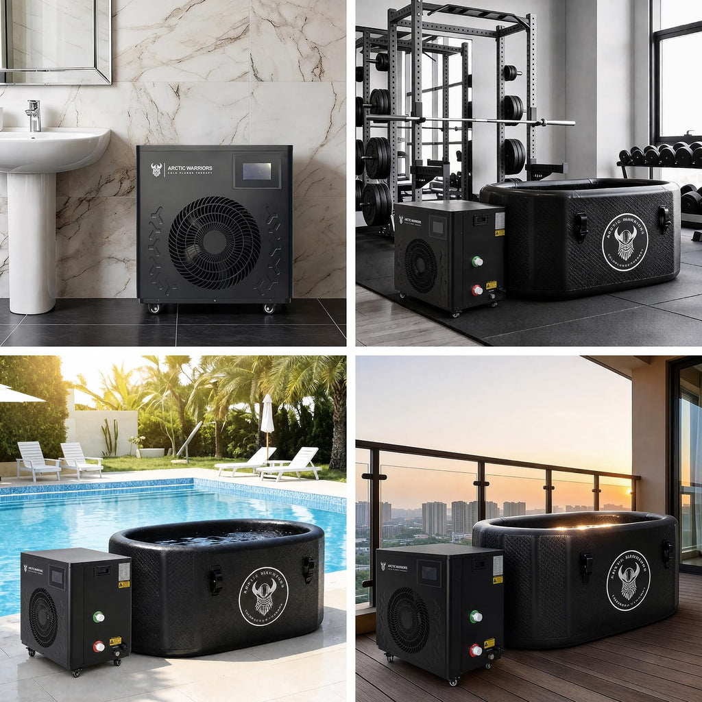 1.5HP Cold Plunge Chiller, WiFi Ice Bath, 12000 BTU/h, Heat & Cool