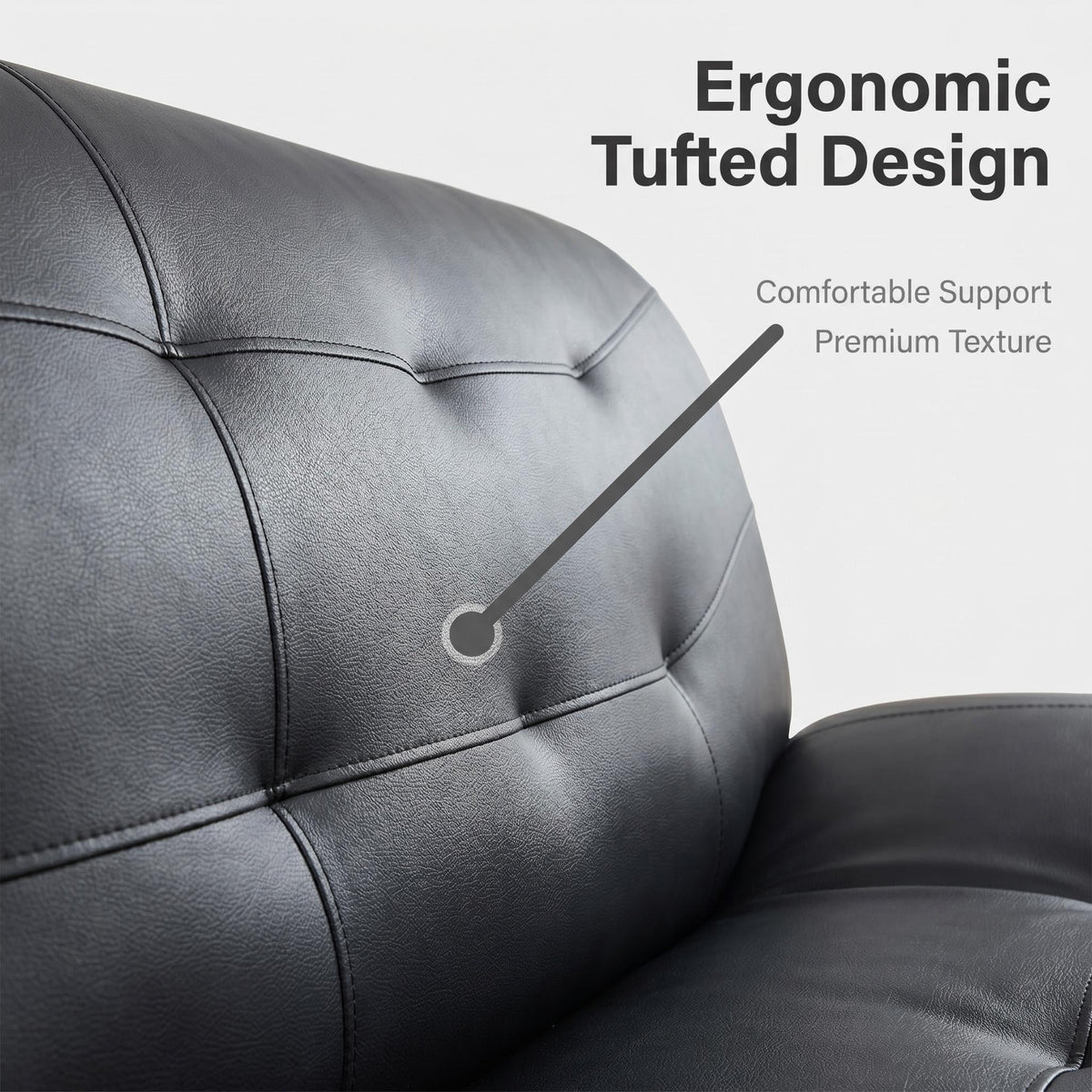 Modern Faux Leather Sofa Set â 3-Piece Living Room Couch with Chrome Legs & Padded Armrests â Includes 1-Seater, 2-Seater & 3-Seater â Contemporary Lounge Furniture for Home & Office (Brown)