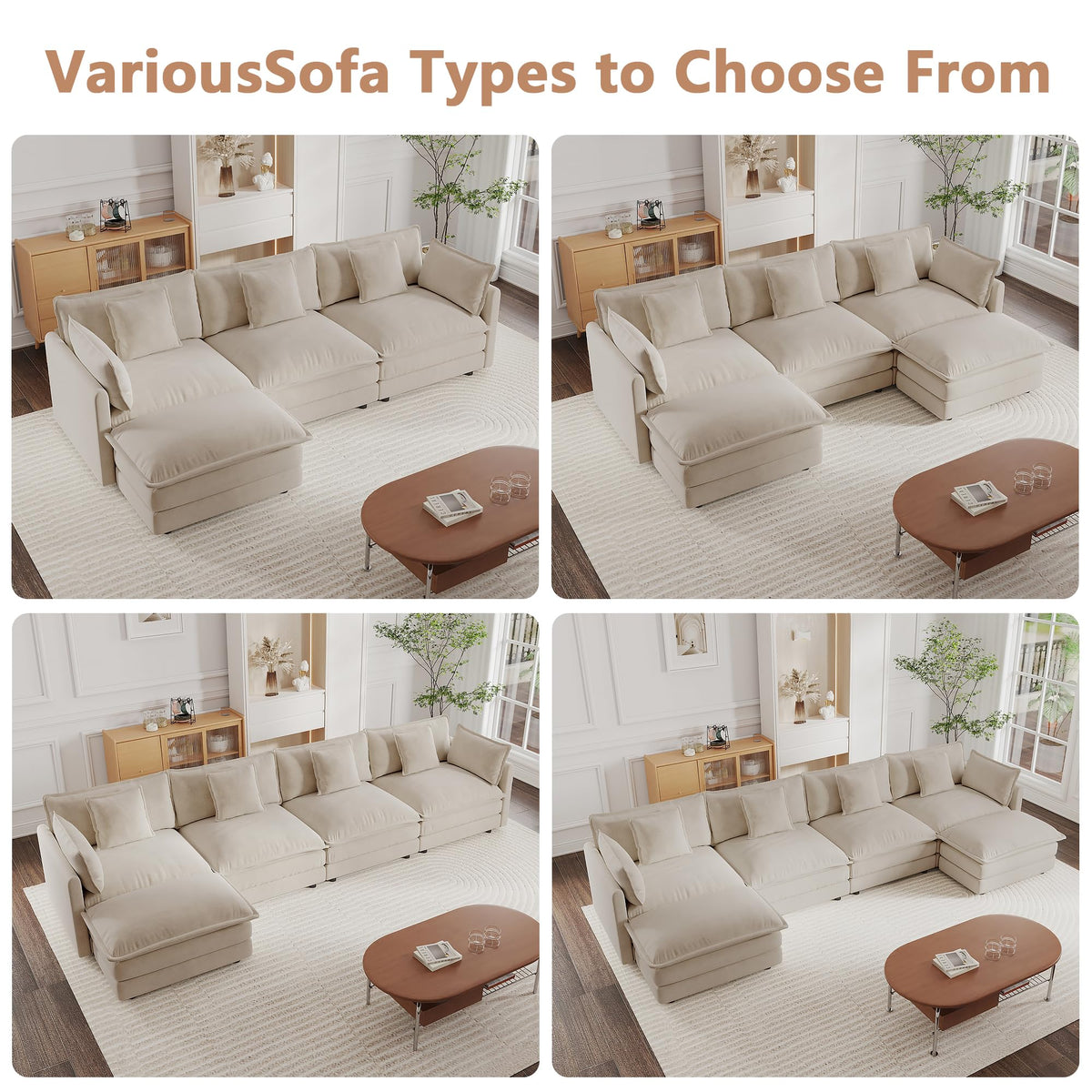 mikibama Luxury 2 Piece Loveseat Couch & Sofa Armchair Set, Modern Upholstered Chenille Cloud Couches Set Furniture with 5 Pillow for Living Room Bedroom Office Apartment, Evergreen