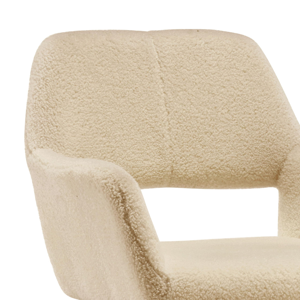 Mid Century Modern Dining Chairs Set of 2 & 4 & 6 Comfy Accent Chair Upholstered Kitchen Dining Living Room Chairs for Bedrooms Waiting Room Home Arm Desk Chair No Wheels (Beige, 2)